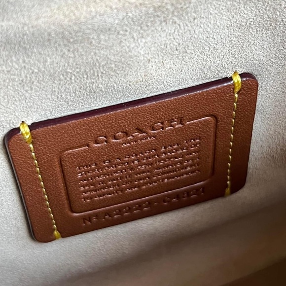 C4821 - Coach Soft Tabby Shoulder Bag in Signature Jacquard - Picture 13 of 14